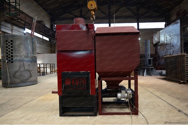 Производство автоматического угольного котла 300 кВт