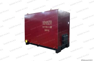 Котел 0.4 МВт с топкой ОУР