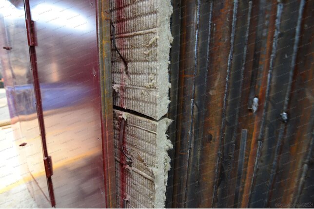 Котел твердотопливный 0.8 МВт - обмуровка