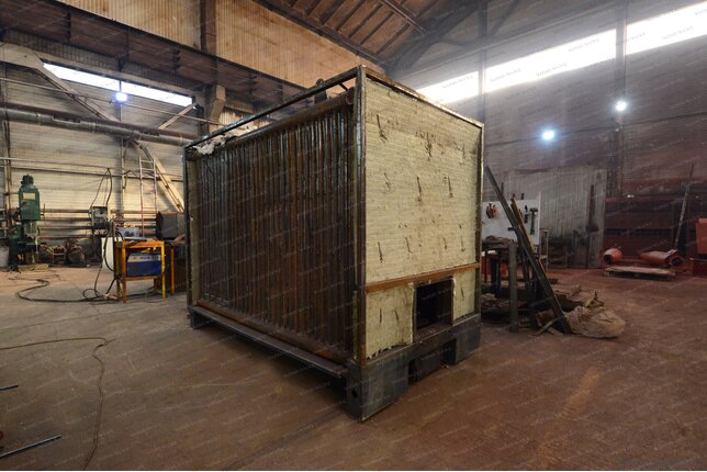 Угольный котел 0.5 МВт - изготовление