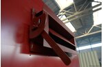 Шибер газохода к угольному котлу 0.8 МВт
