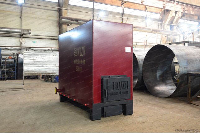 Котел КВр-0.4 К с золоуловителем