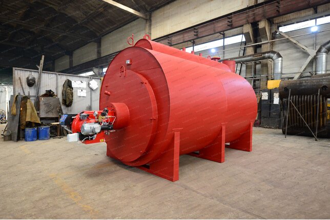 Парогенератор на жидком топливе 1200 кг температура 115 С