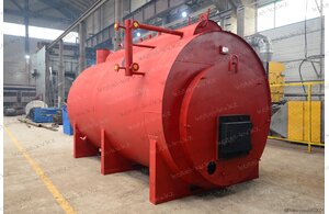 Паровой жаротрубный котел 1600 кг пара в час 115 С