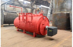 Котел промышленный паровой на газу 300 кг с температурой 115 С